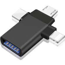 DS LLC ZR172 Siyah T Otg Çoğaltıcı Aparat Iegtgrs-34