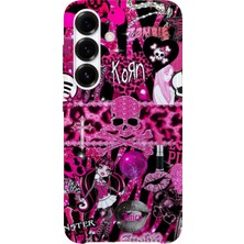 Lelia Samsung Galaxy A35 Uyumlu Baskılı Şeffaf Telefon Kılıfı | Koleksiyon: Chromatica Aura