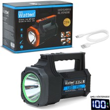 DS LLC LED Şarjlı El Feneri 25W WT-417 Iegtgrs-34