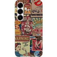 Lelia Samsung Galaxy A25 Uyumlu Baskılı Şeffaf Telefon Kılıfı | Koleksiyon: Chromatica Aura