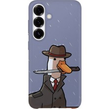 Lelia Samsung Galaxy A55 Uyumlu Baskılı Şeffaf Telefon Kılıfı | Koleksiyon: Memecraft Studio