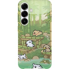 Lelia Samsung Galaxy S23 Fe Uyumlu Baskılı Şeffaf Telefon Kılıfı | Koleksiyon: Cute Animals