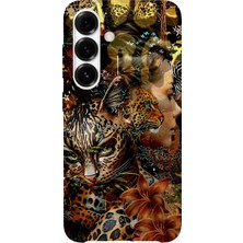 Lelia Samsung Galaxy S23 Uyumlu Baskılı Şeffaf Telefon Kılıfı | Koleksiyon: Wildspirit Prime