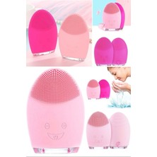 Munico Mini Silikon Yüz Temizleme Elektrikli Isıtma Ems Ultrasonik Masaj Fırçası Yüz Eksfoliyatör Temizlik