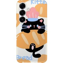 Lelia Samsung Galaxy A24 Uyumlu Baskılı Şeffaf Telefon Kılıfı | Koleksiyon: Snacktoon Delight