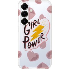 Lelia Samsung Galaxy A35 Uyumlu Baskılı Şeffaf Telefon Kılıfı | Koleksiyon: Queenmode Femme