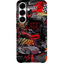 Lelia Samsung Galaxy A24 Uyumlu Baskılı Şeffaf Telefon Kılıfı | Koleksiyon: Turboline Streetworks