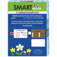 Resim Kağıdı - 1. Hamur -  250 Gr A4 - 100 Adet | Smart Paper Label