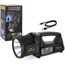 İrgit Store Police PS-384 Şarjlı Güneş Enerjili Spot Fener
