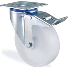 DS LLC Döner Tablalı Teker (Frenli) - 125X40 - Mmb HKS336 - 1 Adet Iegtgrs-34