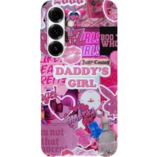 Lelia Samsung Galaxy S23 Uyumlu Baskılı Şeffaf Telefon Kılıfı | Koleksiyon: Chromatica Aura