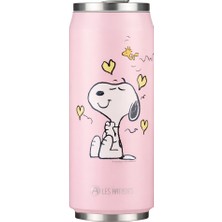 Les Artistes Paris Isı Yalıtımlı Kutu Çelik Termos 500ML Enjoy Snoopy