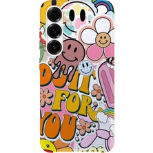 Lelia Samsung Galaxy A24 Uyumlu Baskılı Şeffaf Telefon Kılıfı | Koleksiyon: Chromatica Aura