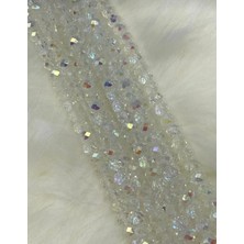 Yiğit Aksesuar 8 mm Çok Janjan Cam Kristal  20 Dizi ( Aksesuar ve Çanta Yapımında Kullanılır)