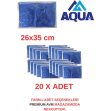 Aquamed (20 Adet) 26X35CM Avantaj Cold Pack Termo Jel Set (Sıcak / Soğuk Kompres) (Buz Paketi)