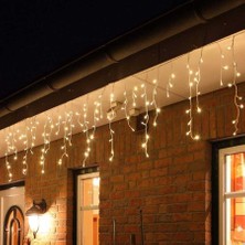 Die Grup 2 M 100 LED 20 Saçak 30 x 50 x 70 cm Çakarlı IP65 Dış Mekan LED Aydınlatma Süsü DIE-RSTG34