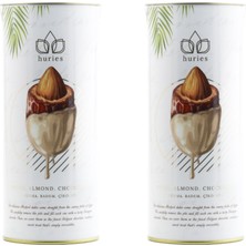 Huries Beyaz Çikolata Kaplı Bademli Hurma 200 gr x 2 Adet