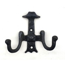 Die Grup Antika Tarz Dekoratif Pirinç Gemici Askı - 85X94 Mm, Oksit DIE-RSTG34