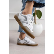 ModaOnn Kadın Düşük Bilek Bağcıklı Sneaker