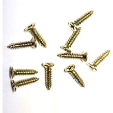 İlk El Grup Klips, Menteşe, Ayak, Ağaç, Sunta Vidası 2,2x9,5mm - Sarı 1000 Adet Iegtgrs-34