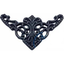 DS LLC Dekoratif Köşe Süsü, Köşelik - Küçük, 19X34MM, Eskitme, 1 Adet Iegtgrs-34