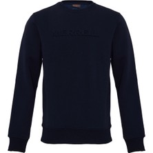 Merrell Simple Erkek Mavi Sweatshirt