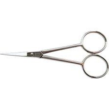 DS LLC Rose 004-450 Kalın Nakış Makası No: 4,5 Inç / 11,43 cm - Nikel Kaplama Iegtgrs-34