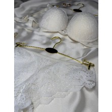 Kadın Kırmızı Dantel Sütyen Külot Takımı – Destekli, Şık ve Feminen Iç Çamaşırı Seti