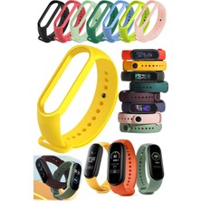 Munico Renkli Kordon Rahat Band Xiaomi Unisex Kayışlar Mi Colorstyle ve Şık Kaliteli 5/6   Kaliteli Malzeme