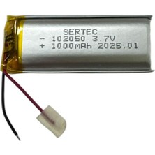 DS LLC 102050 3.7V 1000MAH Li-Polymer Pil (DEVRELI/1.5A) Iegtgrs-34