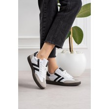 ModaOnn Kadın Düşük Bilek Bağcıklı Sneaker