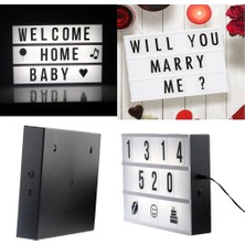 İlk El Grup A4 LED Işıklı Yazı Panosu Lightbox Iegtgrs-34