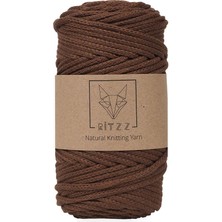 Ritzz Pamuklu Makrome Xl Çikolata