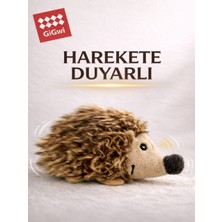 GiGwi Melody Chaser Peluş Kirpi -  Dokunmaya Duyarlı & Sesli Kedi Oyuncağı
