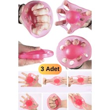 Munico 3 Adet Profesyonel El Avuç Içi Güçlendirici Rahatla Stres Parmak Egzersizi Kurtarma El Kavrama Topu