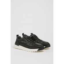 Faruk Balkanas Felicity Model Kombinasyonlu Deri Ithal Taban Sneaker Ayakkabı