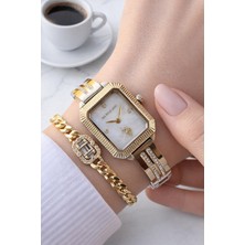 U.S. Polo Assn. U.s.polo Assn. Kasa ve Kordon Çelik 3 Atm Suya Dayanıklı 2 Yıl Garantili Kadın Kol Saati U02147.31