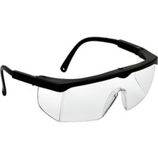 Nuveden Tam Korumalı Şeffaf Ayarlı Çapak Laboratuvar Gözlüğü DIE-RSTG34