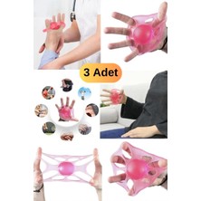 Munico 3 Adet El Avuç Içi Güçlendirici Stres Rahatlama Parmak Egzersizi Kurtarma Kavrama Topu