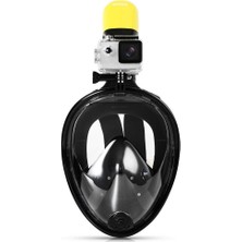 DS LLC Full Face Şnorkel Dalış Maske Tam Yüz Anti-Sis ve Sızıntı S/m Iegtgrs-34