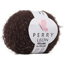 Ritzz Perry Leon Tiftikli Kahverengi - Gold Sim