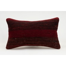 Kilim Wholesale El Yapımı Kilimden Yapılmış Vintage Kırlent Kılıfı, Yün, 30X50 cm