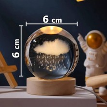 İlk El Grup Yağmur Bulutu Işıklı Cam Küre Kod 58 Iegtgrs-34