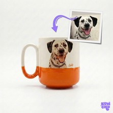 Kişiye Özel Evcil Hayvan Çizimli Seramik Kupa – Fotoğraftan Özel Tasarım