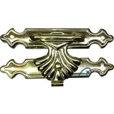 İlk El Grup Kutu, Tavla Klipsi, Ön Kilidi No:4 - 62X32 Sarı, 100 Adet Iegtgrs-34