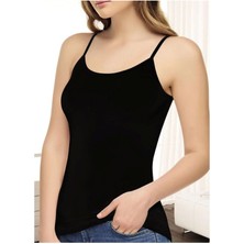 Kit Iç Giyim Tutku Elit 5'li Modal - Pamuk Penye Ince Askılı Kadın Atlet