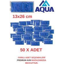 Aquamed (50 Adet) 13X26CM Avantaj Cold Pack Termo Jel Set (Sıcak / Soğuk Kompres) (Buz Paketi)