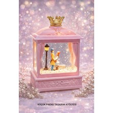 Yağmur Kar Küresi Müzik Kutusu Sevgili Küre Sevgililer Gününe Özel Hediye