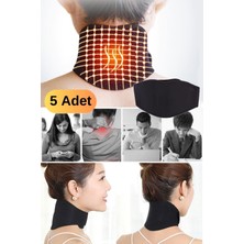 Munico Bant Turmalin Adet 5 Isı Profesyonel Boyunluk Fıtık Boyun Yatıştırıcı Manyetik Ped  Için Ideal Seçim