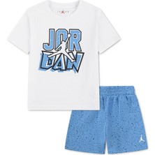 Nike Nıke Jordan Mj The Greatest Speckle Set Erkek Çocuk Tişört-Şort Takım 85F566